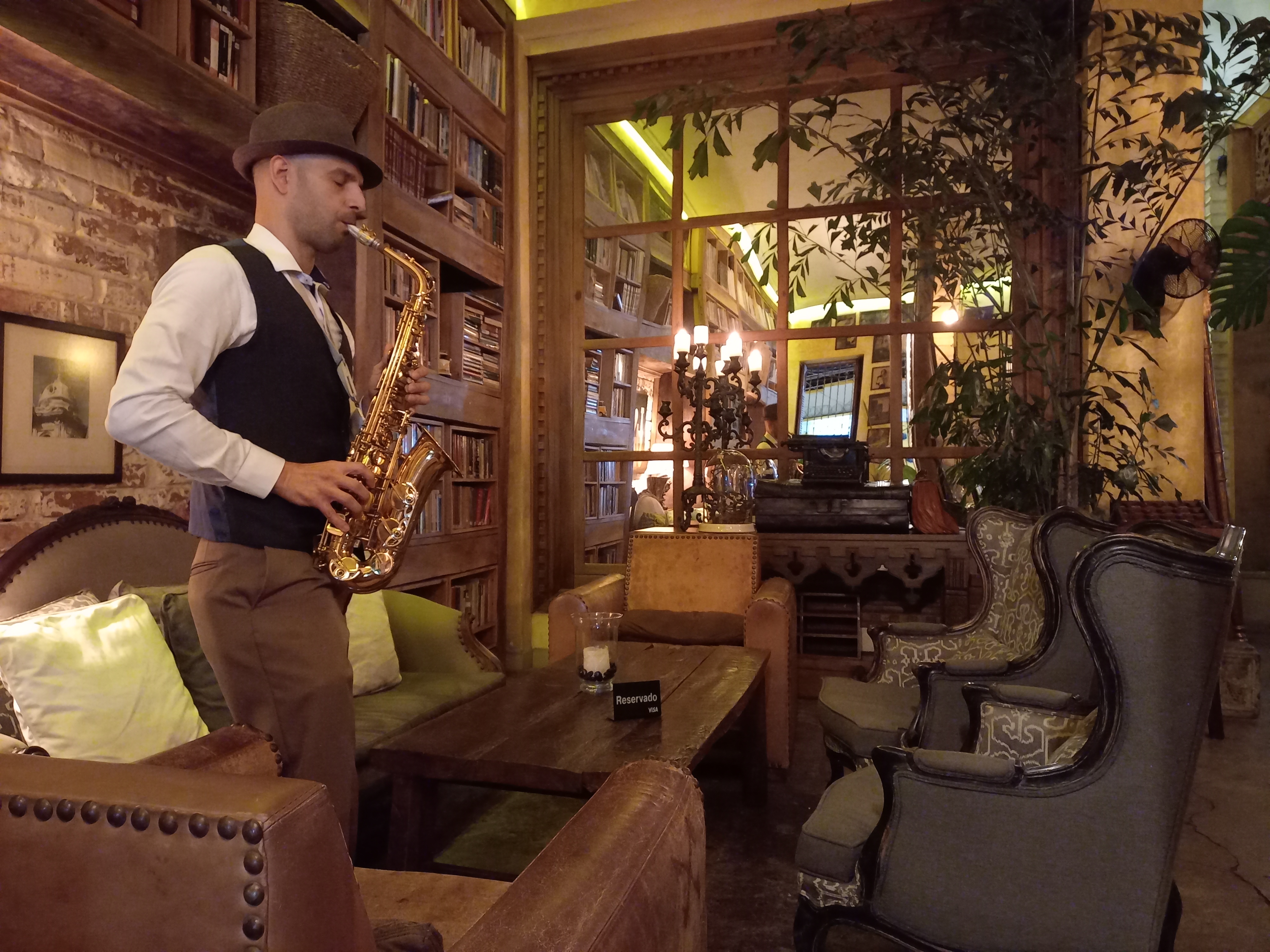 Saxofonista para recepciones