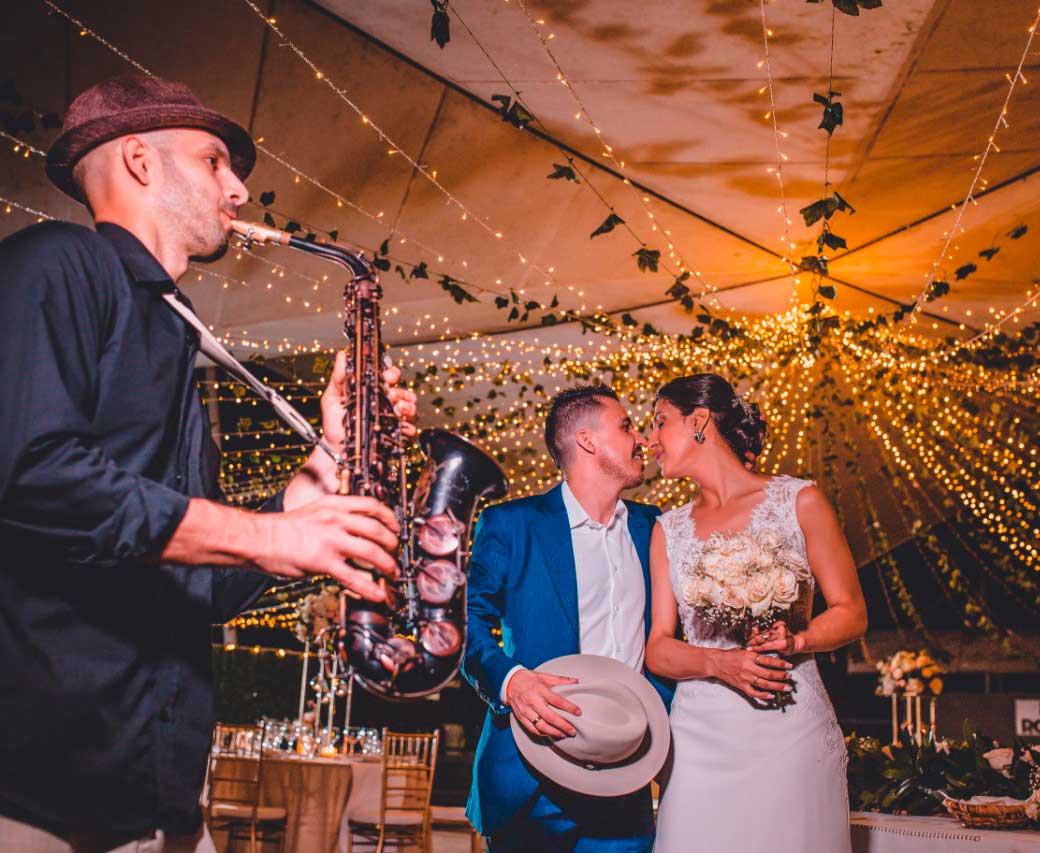 saxofonista para bodas